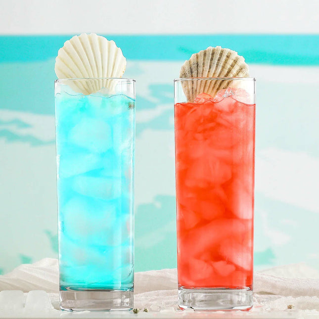 LAV Rotterdam Long Drink Glass 360 ml - Elegant Slim Design That Enhances Drink Color and Drinking Experience
