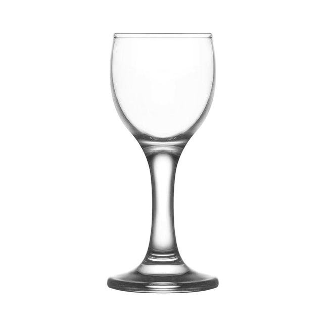 Sofia Vodka Glass 55ml Capacity Stemmed Glass - Elegant Classic Barware for Vodka and Liqueurs