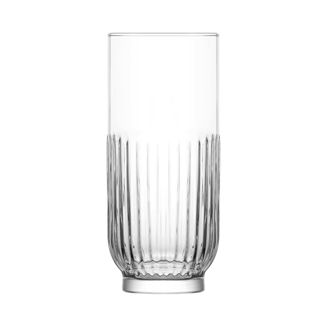LAV Tokyo High Glass 395 ml - Elegant Tall Glassware for Modern Dining Versatile for Cocktails and Water