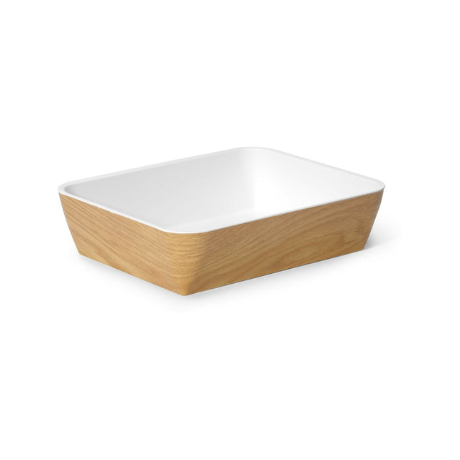 Panama White buffet bowl, GN 1/2, 325x265x(h)80mm