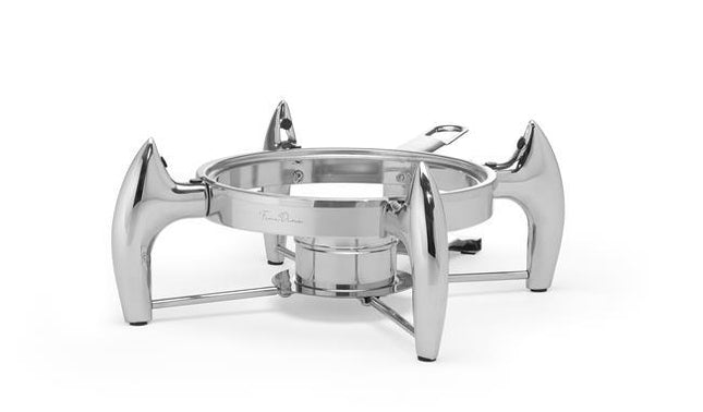 Premium Frame for Round Induction Heater and Premium Glass - Durable Mounting Frame for Professional Kitchens