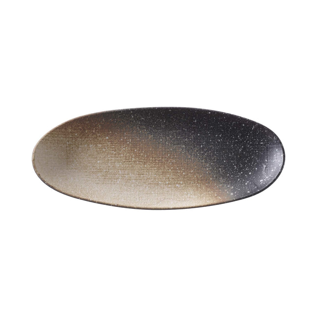 Moon oval plate for serving, 250mm