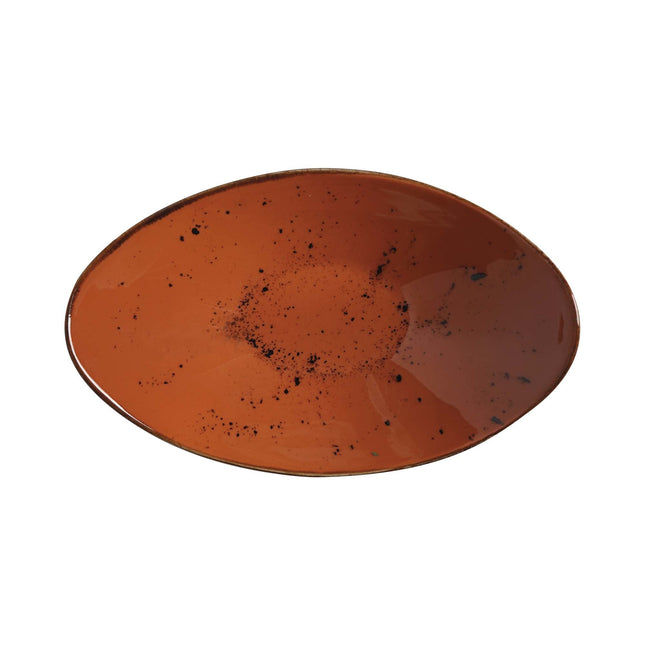 Dahlia boat bowl, 250x160mm