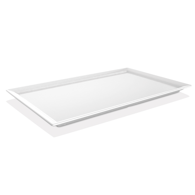 1/4 GN tray, melamine, white