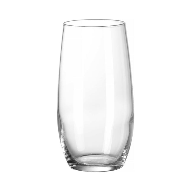 Cantare Highball Glass 360ml Elegant Thin Stem With Durable Construction And Laser Cut Edge For Enhanced Experience