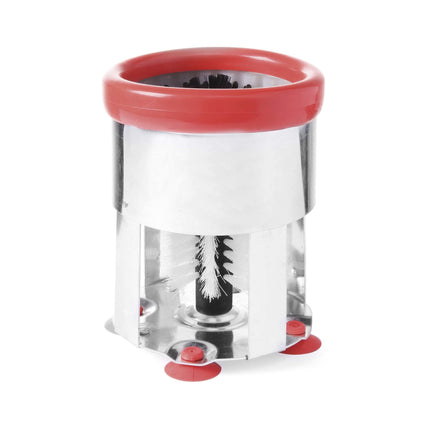 Bar Up Glass Brush With Aluminum Base - Durable Aluminum Base For Sturdy 150x190mm Glass Cleaning