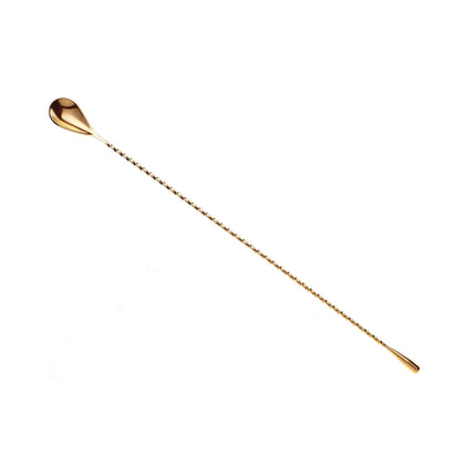 Classic Bar Spoon, Gold plated, 400mm