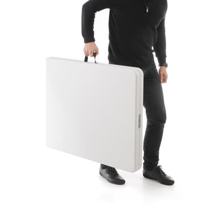 Folded rectangular catering table, 1830x750x(H)740mm