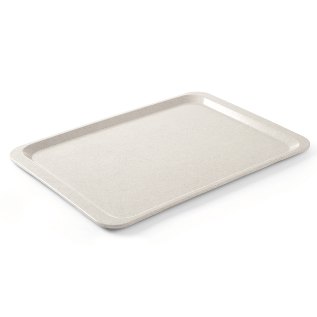 Nevada Polyester tray for self-service restaurants, AmerBox, GN 1/1, granite, 530x325mm, Rectangular