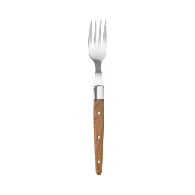 Steak fork 210mm, set of 6 in giftbox,  ROSE WOOD