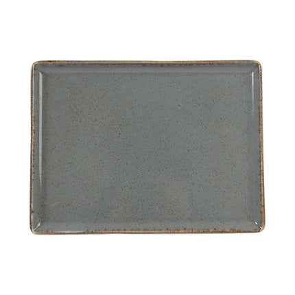 Stone rectangular tray, 350x260mm