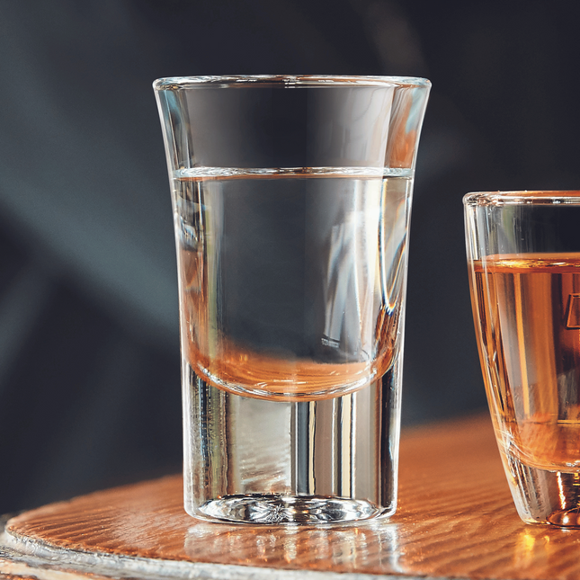 Barcraft Hot Shot Glass 34ml - Ideal Tasting Glass For Liqueurs Vodka And Tequila