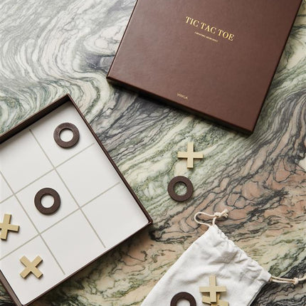 Criss-cross coffee table game pack of 25 Custom Wood Designs __label: Multibuy tictactoecustomwooddesigns