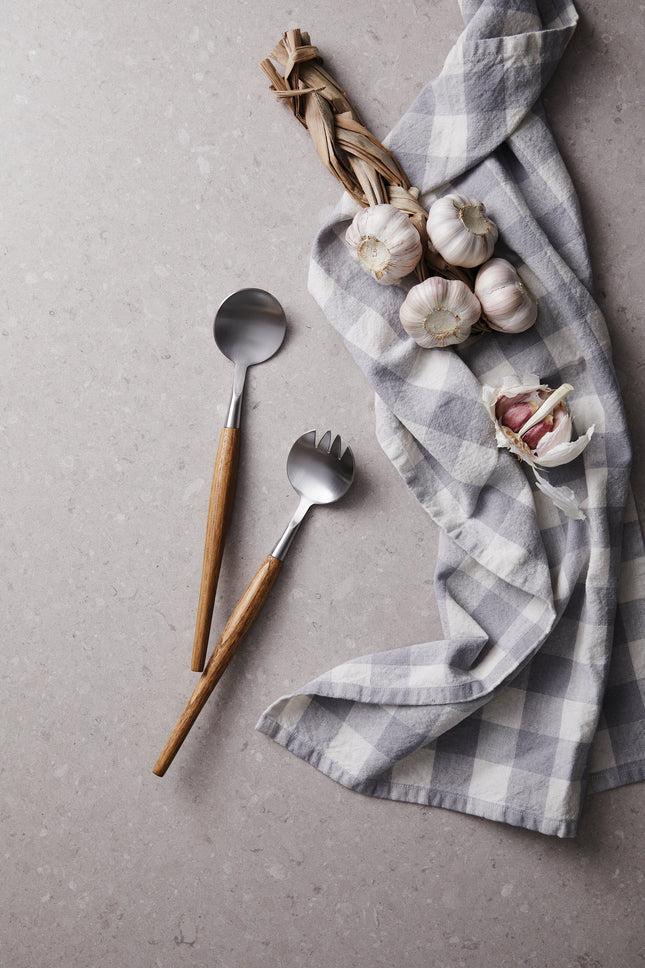 Retro Serving Cutlery pack of 25 Custom Wood Designs __label: Multibuy woodcutlerycustomwooddesigns